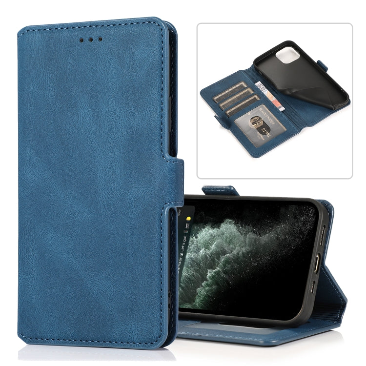 Retro Magnetic Closing Clasp Horizontal Flip Leather Case with Holder & Card Slots & Photo Frame & Wallet, For iPhone 12 mini, For iPhone 12 Pro Max