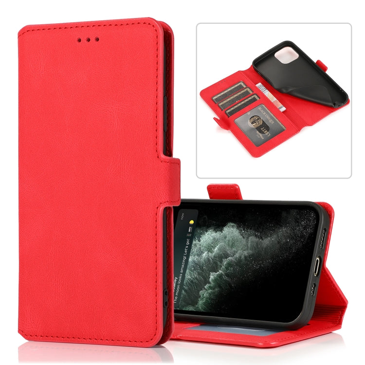 Retro Magnetic Closing Clasp Horizontal Flip Leather Case with Holder & Card Slots & Photo Frame & Wallet, For iPhone 12 mini, For iPhone 12 Pro Max