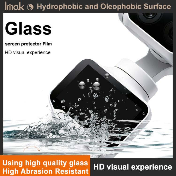 imak Tempered Glass Film with Camera Lens Film, For Insta360 Luna Ultra