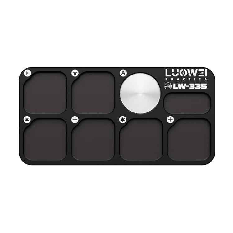 LUOWEI LW-335 7-Separate Zones Aluminum Alloy Screw Magnetic Storage Board, LW-335