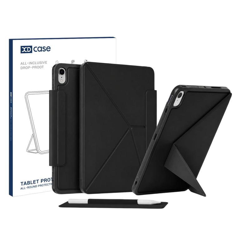 XDcase Detachable Frame Dual-Sided Magnetic Smart Tablet Leather Case with Pencil Holder, For iPad Air 11 2026/2025/2024, For iPad 2025 / 2022, For iPad mini 2024 / 2021, For iPad Pro 11 2022/2021/2020/2018, For iPad Air 10.9 2022 / 2020