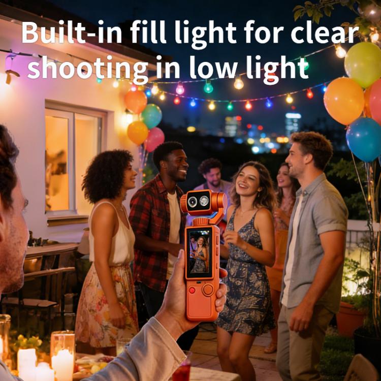 Q8 2 inch IPS Screen 4K Portable Multifunctional Camera