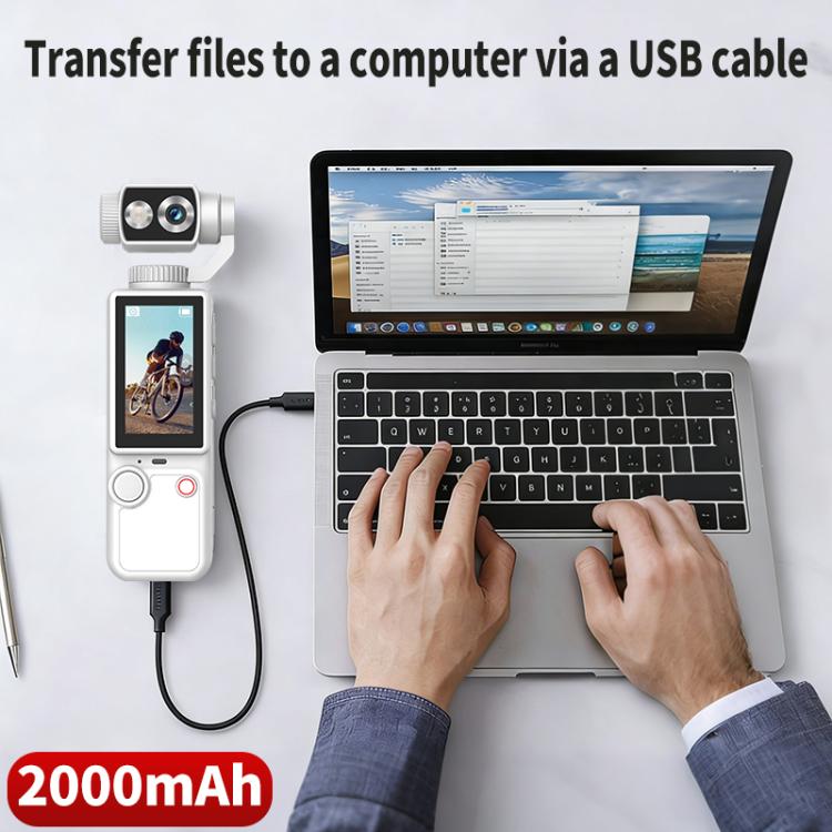 Q8 2 inch IPS Screen 4K Portable Multifunctional Camera