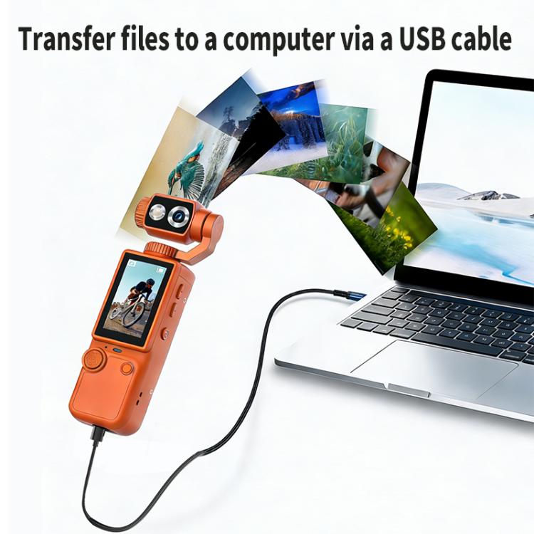 Q8 2 inch IPS Screen 4K Portable Multifunctional Camera