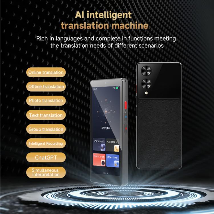 S20 Pro 5 inch Screen AI Intelligent Translator Portable Language Translation Device, S20 Pro