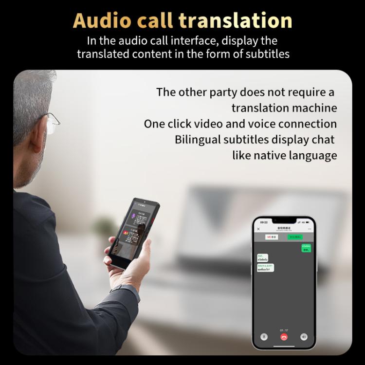 S20 Pro 5 inch Screen AI Intelligent Translator Portable Language Translation Device, S20 Pro