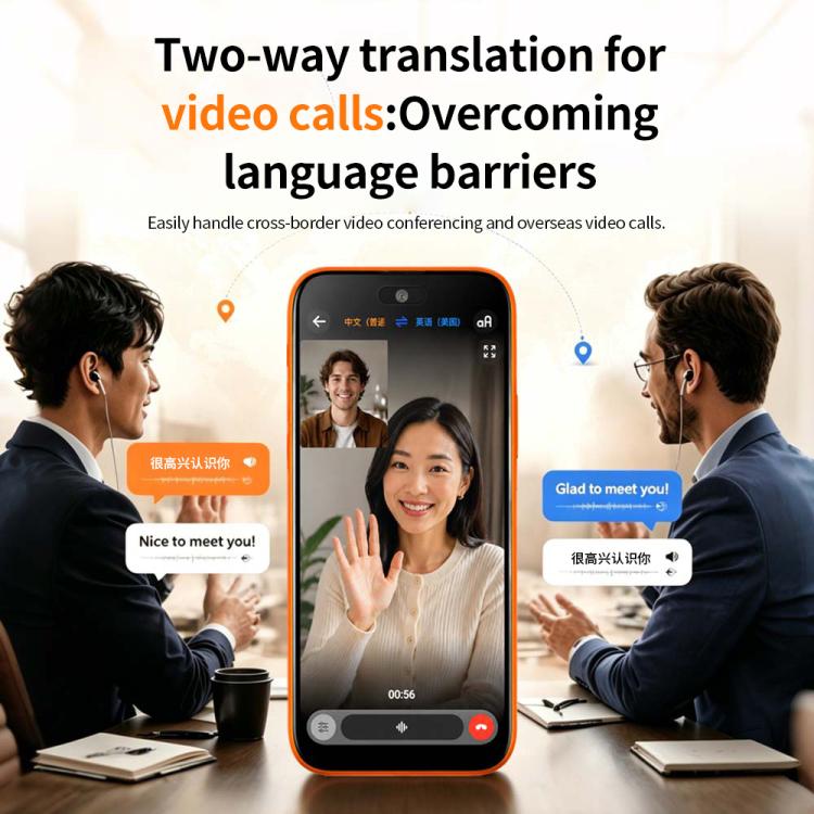 F80 Pro 4.7 inch Portable Audio and Video Calling AI Smart Translator, F80 Pro