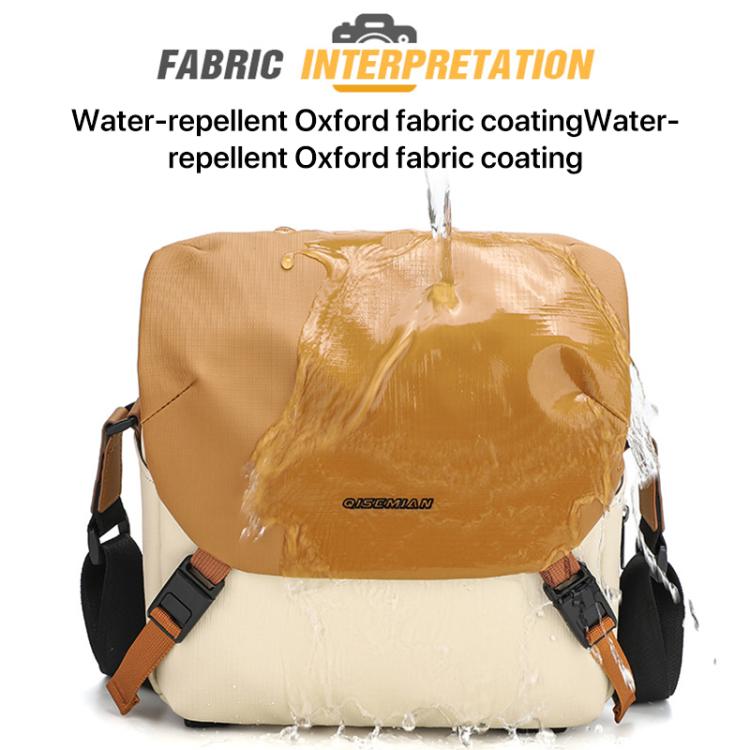 Contrast Color Crossbody Shoulder DSLR Camera Bag, 20 x 18 x 10cm S, 26 x 24 x 11cm L