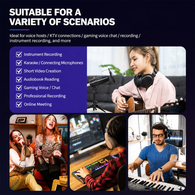 UR22MK Multi-function Professional Mixer External Live Streaming Sound Card, UR22MK