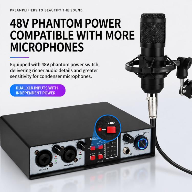 UR22MK Multi-function Professional Mixer External Live Streaming Sound Card, UR22MK