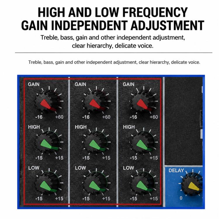 F-4A Multi-function Professional 4-way Recording Mixer Bluetooth Live Streaming Sound Card, EU Plug, UK Plug, US Plug, without Plug
