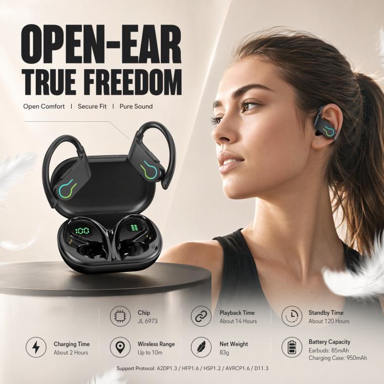 YYK-Q63-6 Open Back Wireless Bluetooth Sports Earphone
