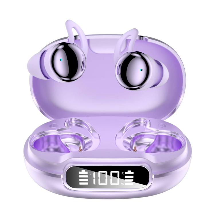 Q81 Noise Reduction Wireless Bluetooth Earphone with LED Digital Display
