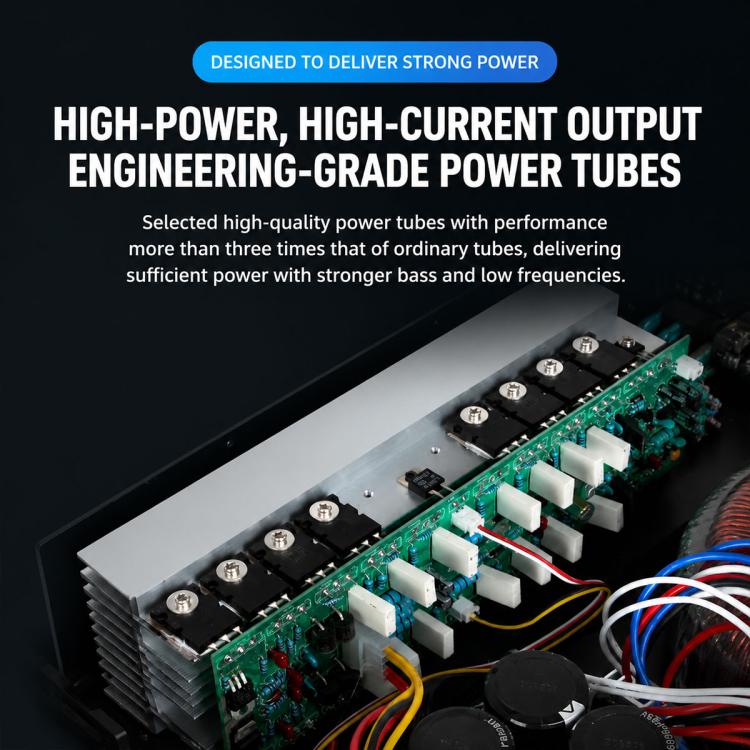 Stage Dual-Channel Pure Audio Power Amplifier, CA2 700W, CA4 1000W, CA6 1400W, CA9 1600W, CA12 2000W, CA18 2400W, CA20 2800W, CA30 3200W, CA50 3600W