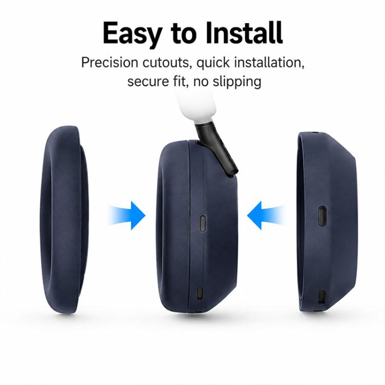 XDcase 3 in 1 Soft Silicone Headset Protective Case, For Sony WH-1000XM6