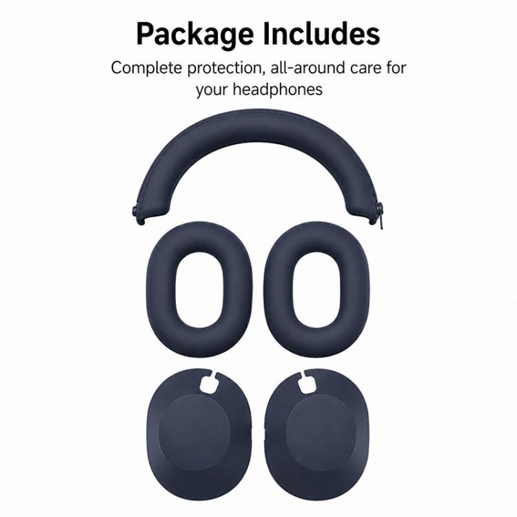 XDcase 3 in 1 Soft Silicone Headset Protective Case, For Sony WH-1000XM6