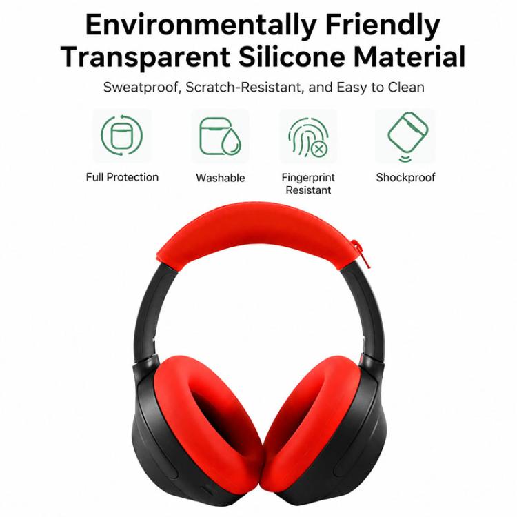 XDcase 2 in 1 Soft Silicone Headset Protective Case, For Sony WH-1000XM3 / 1000XM4