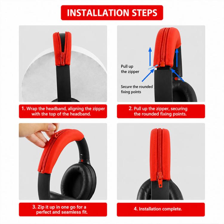XDcase 2 in 1 Soft Silicone Headset Protective Case, For Sony WH-1000XM3 / 1000XM4