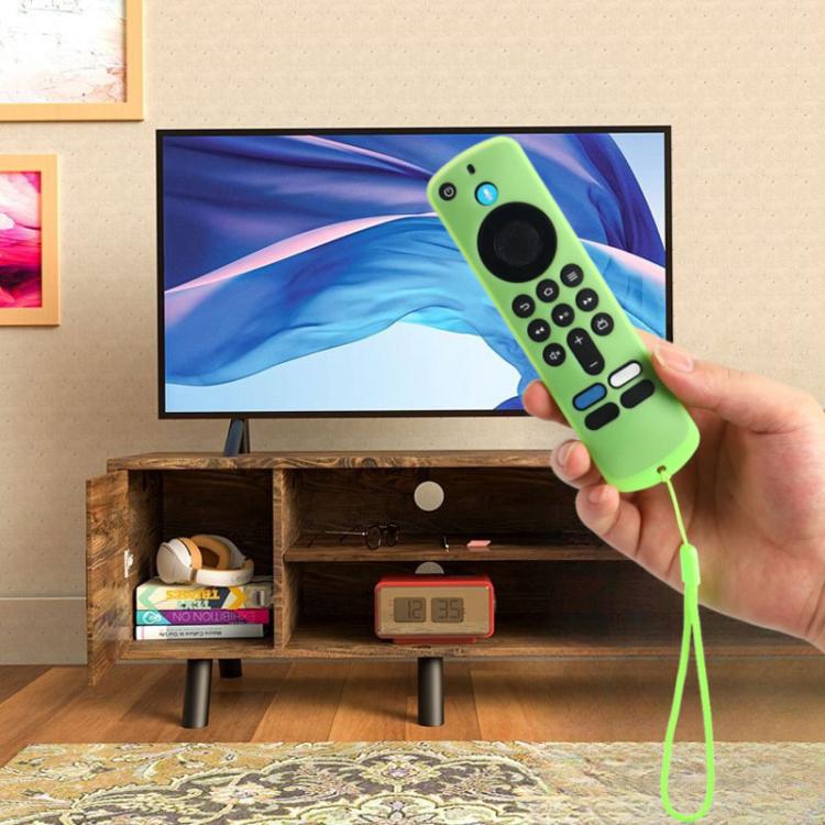 XDcase 4pcs Soft Silicone Protective Case with Mini Strap, For Amazon Fire TV Stick 4K 2025 Remote