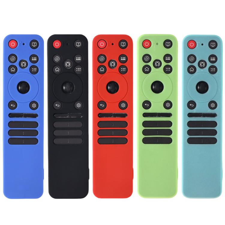 XDcase 4pcs Soft Silicone Protective Case with Mini Strap, For LG MR25GA Magic Remote