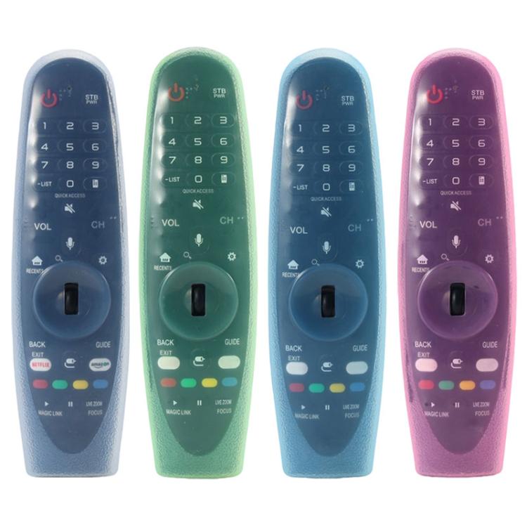 XDcase 4pcs Soft Silicone Jelly Protective Case, For LG MR600 / MR650 Magic Remote