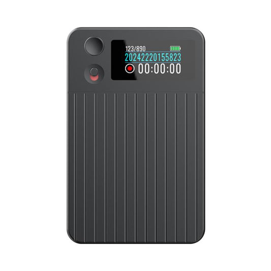 A3P 0.96-inch Right Display Stripe Texture Ultra-thin AI Smart Voice Recorder Support AIREC-APP, 8GB, 16GB, 32GB, 64GB, 128GB, 256GB