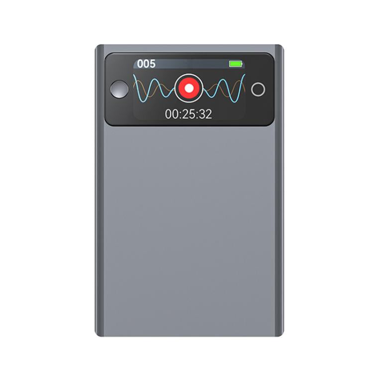 A3P 1.47-inch Display Ultra-thin AI Smart Voice Recorder Support AIREC-APP, 8GB, 16GB, 32GB, 64GB, 128GB, 256GB