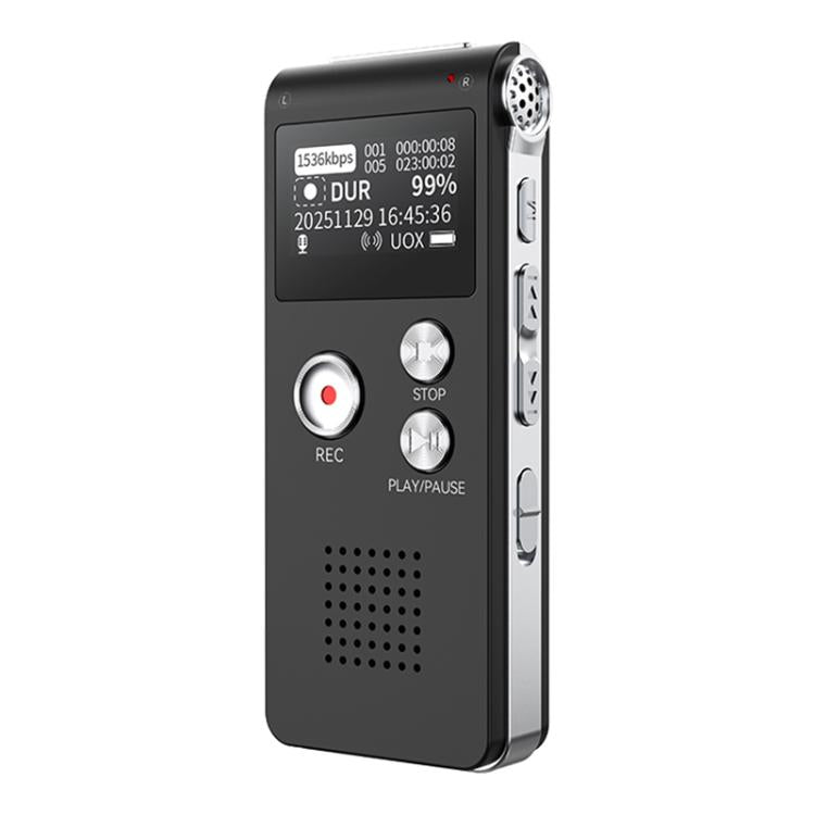 X1 Classic Professional Noise-Canceling Voice Recorder, 8GB, 16GB, 32GB, 64GB, 128GB