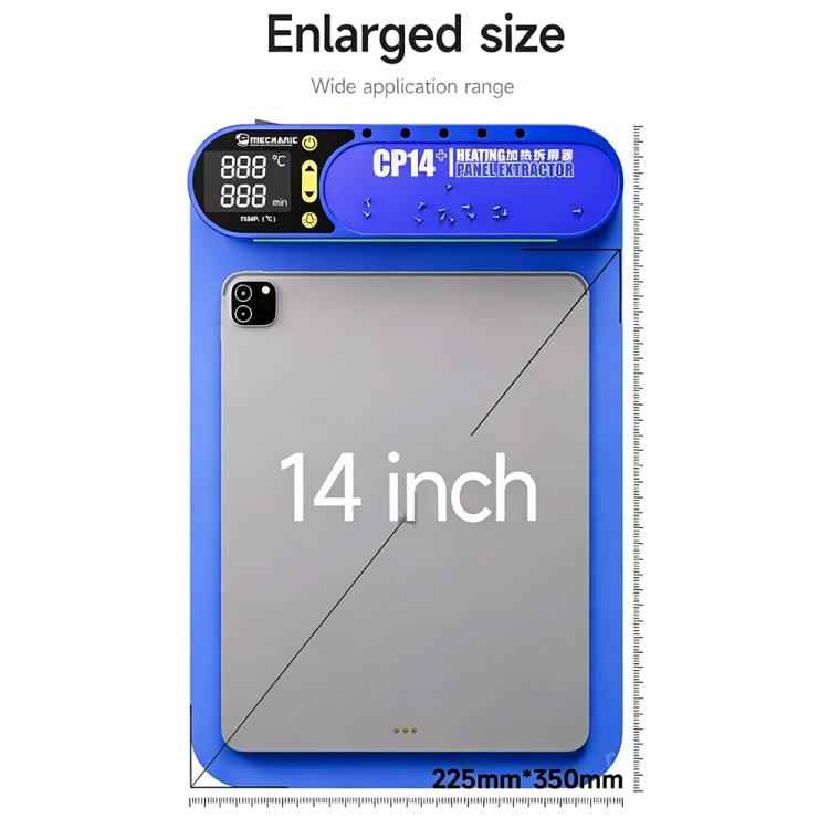 MECHANIC CP14+ 14-inch LCD Screen Separator with Dust Detection LED Light, EU Plug, US Plug