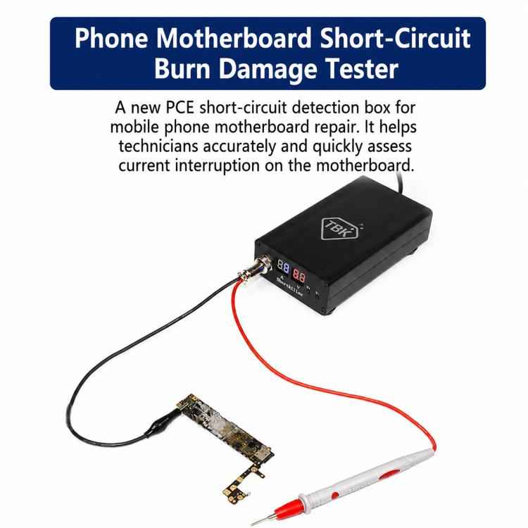 TBK Motherboard Short Circuit Burning Machine, US Plug, EU Plug