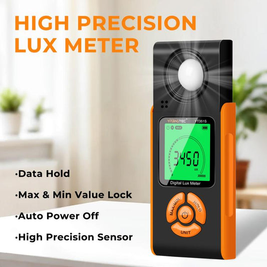 YT351S High Precision Integrated Digital Lux Meter Light Brightness Measuring, YT351S