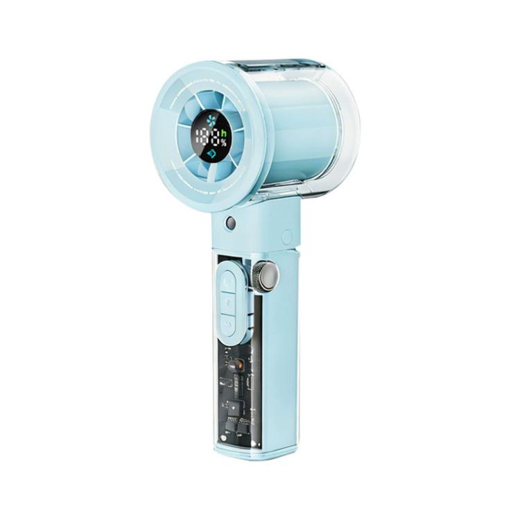 F3 High-speed Handheld Cooling Mini Fan with Stepless Speed Control