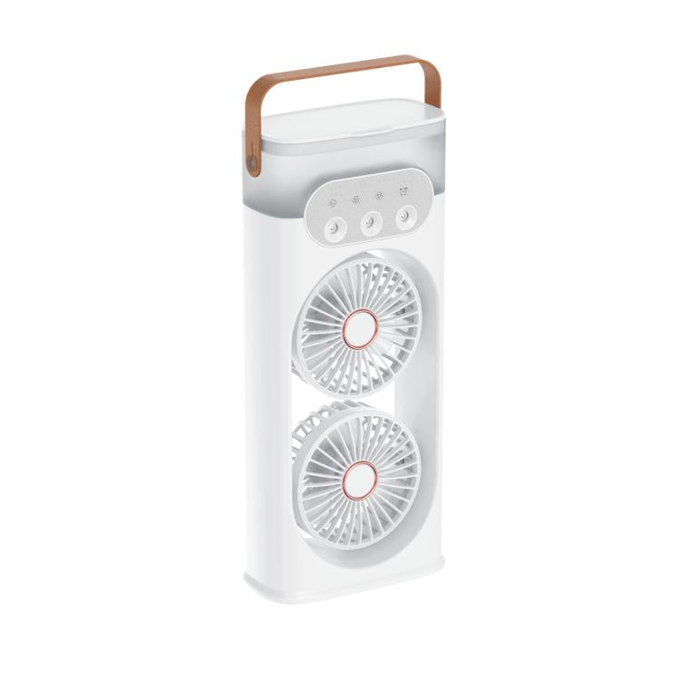 SL617 Dual-Head Humidifier Spray Cooling Fan
