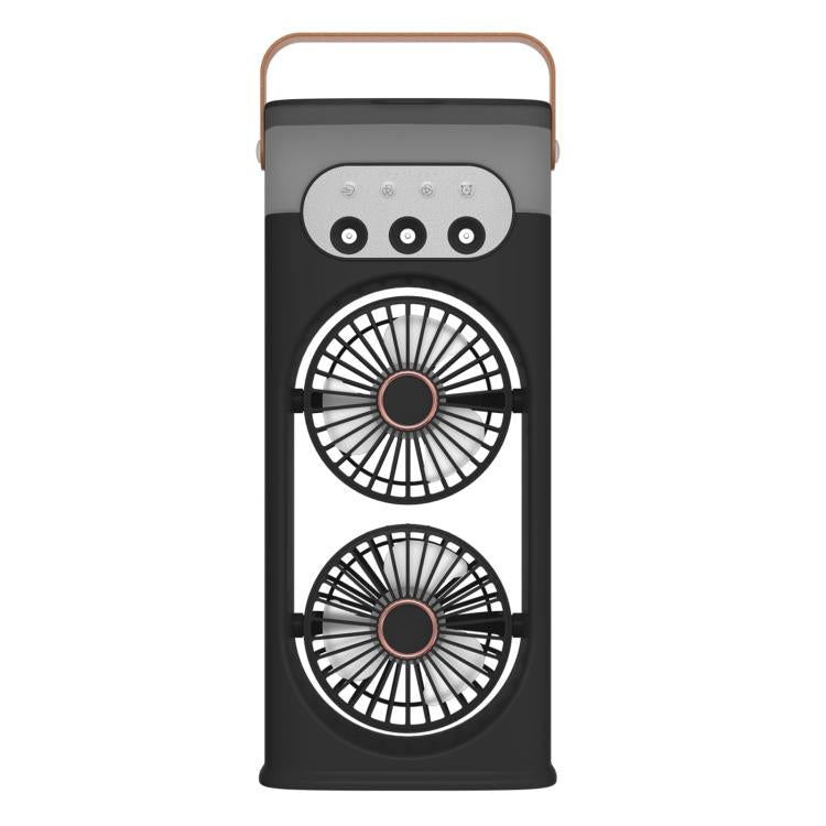 SL617 Dual-Head Humidifier Spray Cooling Fan
