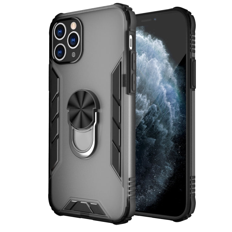 Magnetic Frosted PC + Matte TPU Shockproof Case with Ring Holder, For iPhone 11 Pro, For iPhone 11, For iPhone 11 Pro Max, For iPhone XS / X, For iPhone XS Max, For Samsung Galaxy Note20, For Samsung Galaxy Note20 Ultra