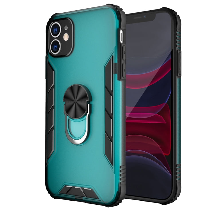 Magnetic Frosted PC + Matte TPU Shockproof Case with Ring Holder, For iPhone 11 Pro, For iPhone 11, For iPhone 11 Pro Max, For iPhone XS / X, For iPhone XS Max, For Samsung Galaxy Note20, For Samsung Galaxy Note20 Ultra