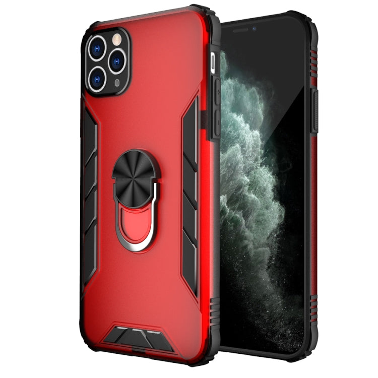 Magnetic Frosted PC + Matte TPU Shockproof Case with Ring Holder, For iPhone 11 Pro, For iPhone 11, For iPhone 11 Pro Max, For iPhone XS / X, For iPhone XS Max, For Samsung Galaxy Note20, For Samsung Galaxy Note20 Ultra