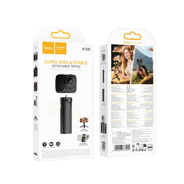 HOCO K100 Prestigio Mini Tripod Selfie Stick, K100