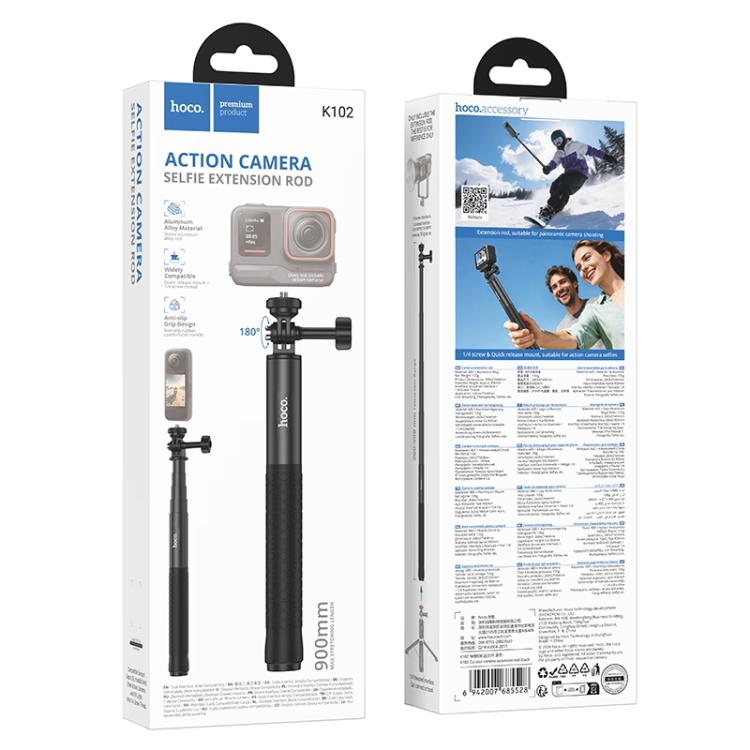HOCO K102 Condor Camera Extension Rod Selfie Stick, K102
