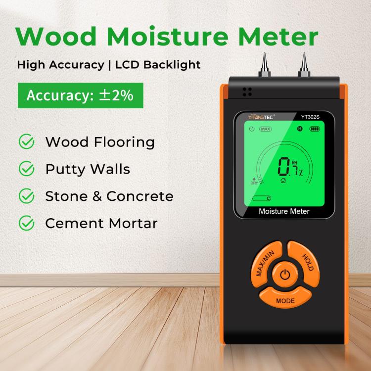 YT302S Metal Probes Eood Moisture Meter, YT302S