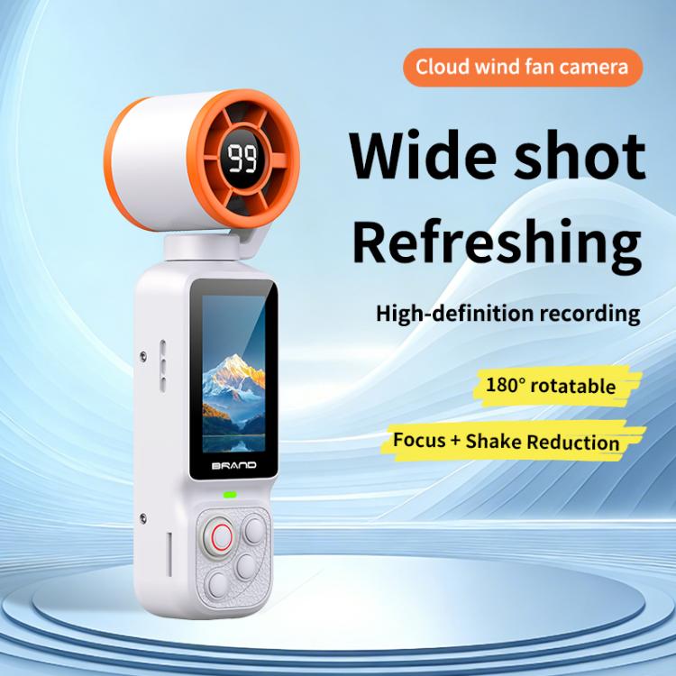 LK-035 Fan Gimbal Pocket Camera 1.97 inch 1080P HD Vlog Video Cam, LK-035