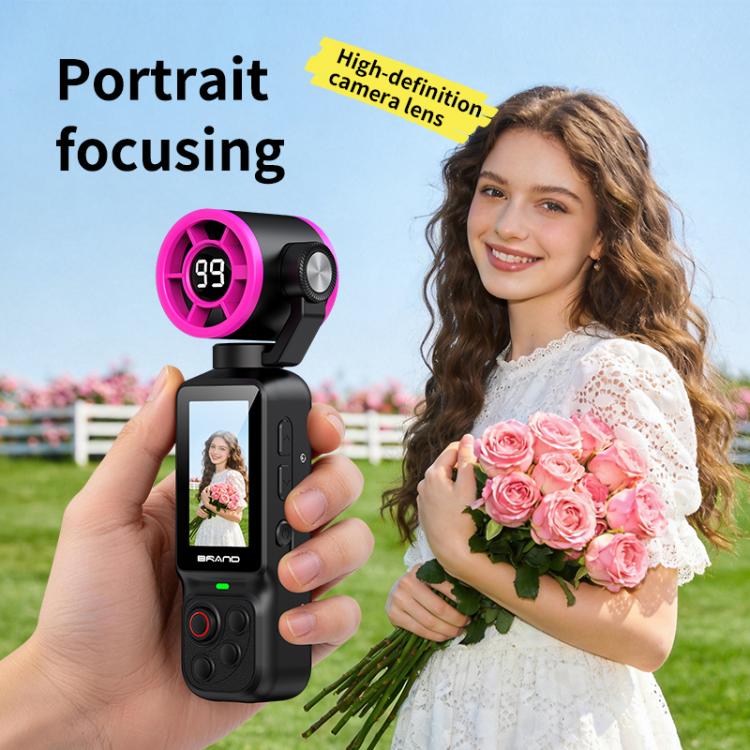 LK-035 Fan Gimbal Pocket Camera 1.97 inch 1080P HD Vlog Video Cam, LK-035