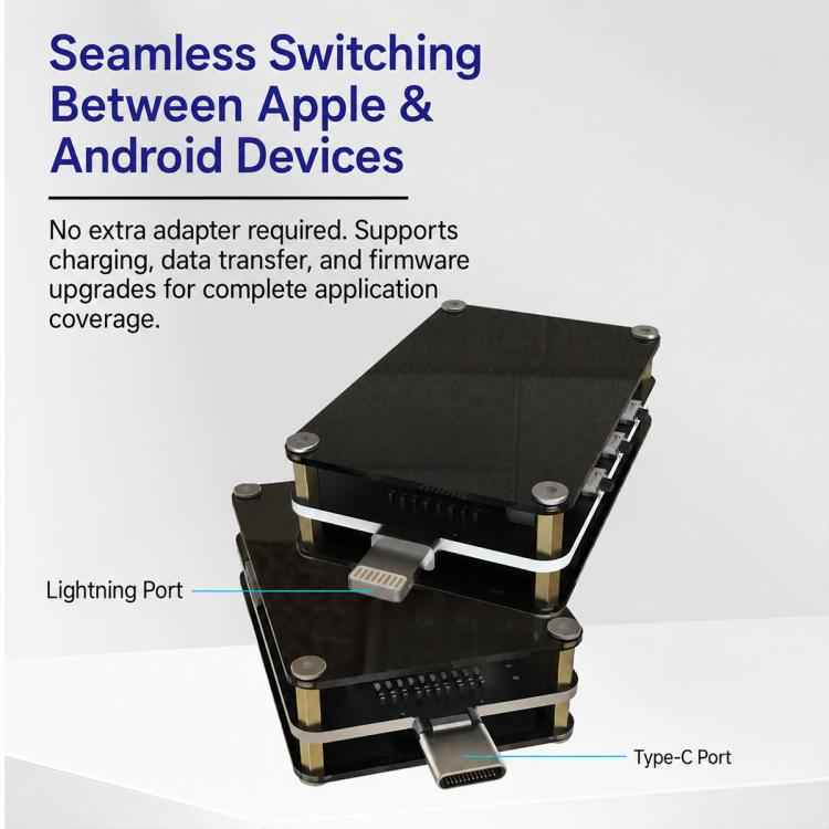 OSS T9 Smart HD Display Lightning & Type-C Tail Plug Tester
