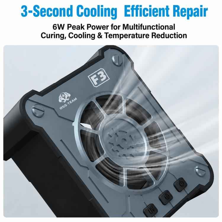 OSS F3 Multi-Function Smoke Extraction + UV Curing + Dust Development + Cooling Fan