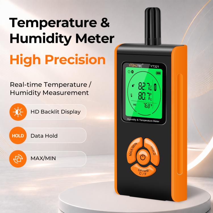 YT321 Digital Temperature and Humidity Meter