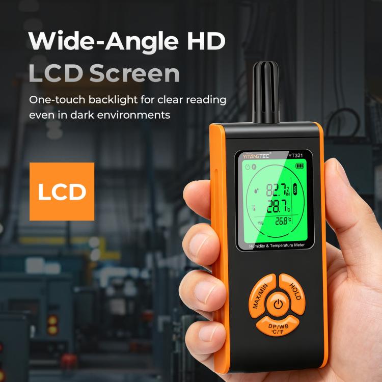 YT321 Digital Temperature and Humidity Meter