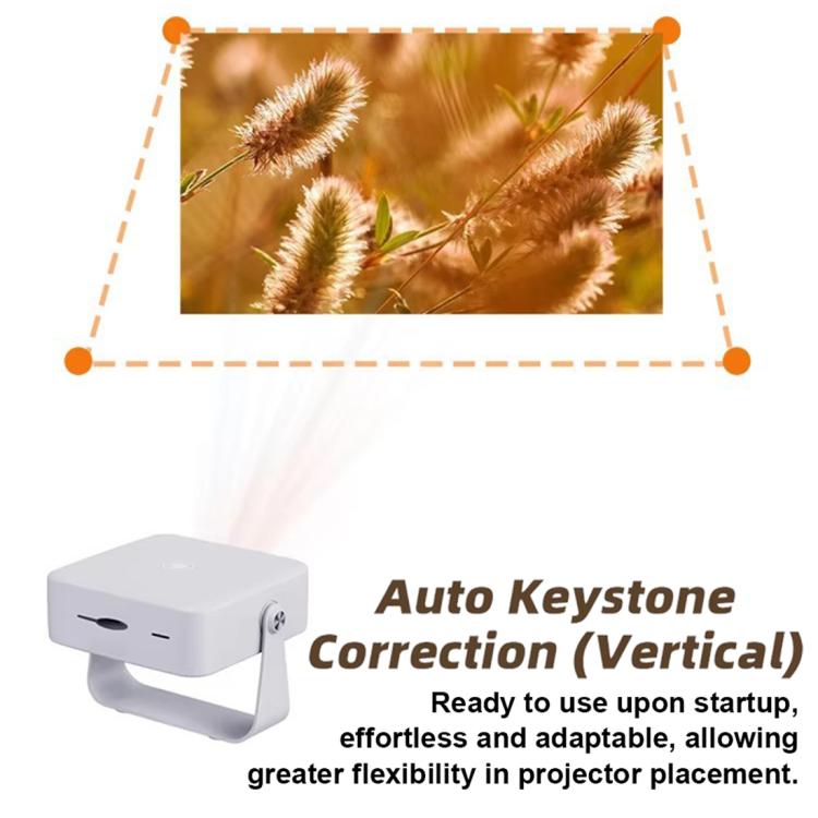 A53 Android 13 Ultra HD Auto Focus Compact LED Projector, EU Plug, US Plug, UK Plug, AU Plug