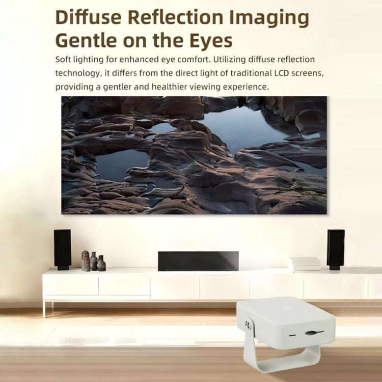A53 Android 13 Ultra HD Auto Focus Compact LED Projector, EU Plug, US Plug, UK Plug, AU Plug