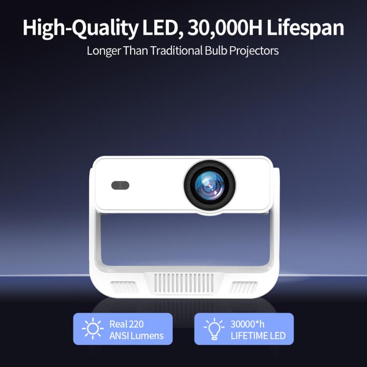 C880 Portable HD Outdoor Mini Projector for Home Use, EU Plug, US Plug, UK Plug, AU Plug