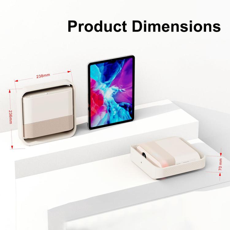 NSL03 Portable Ultra-Thin Automatic Calibration Smart HD Projector, EU Plug, US Plug, UK Plug, AU Plug